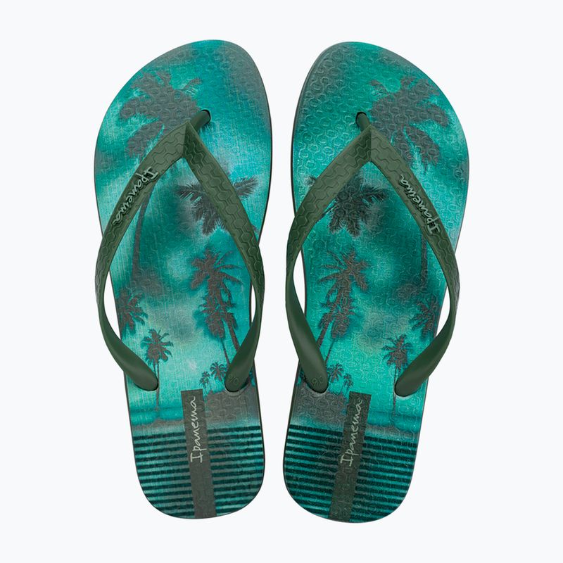 Pánske žabky Ipanema Tropical III green 2