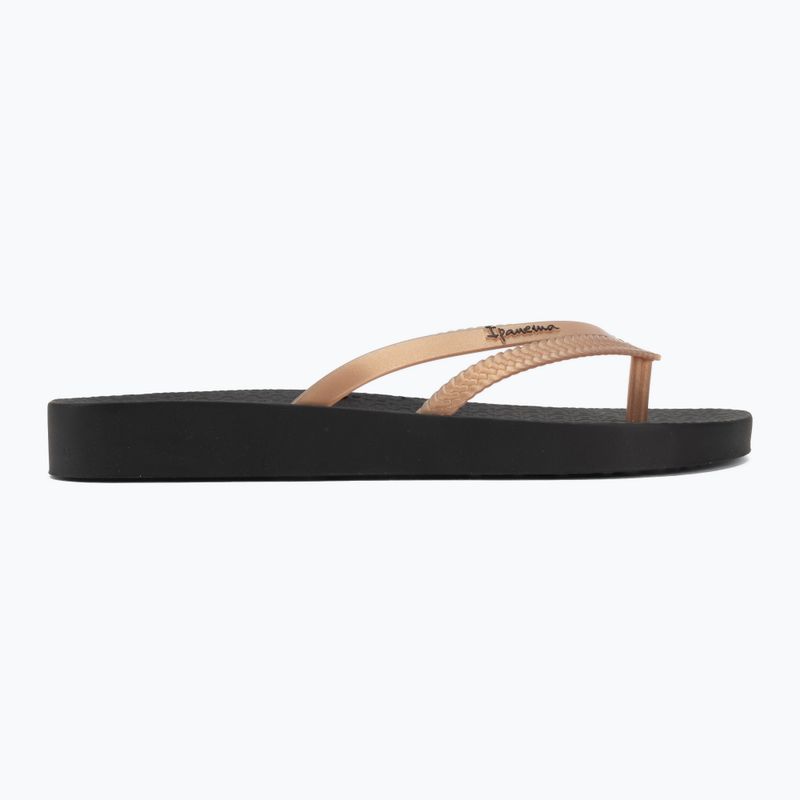Dámske žabky Ipanema Bossa Soft V black/gold 2