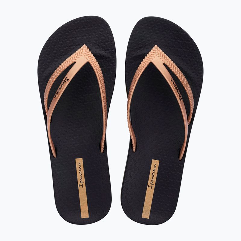 Dámske žabky Ipanema Bossa Soft V black/gold 9