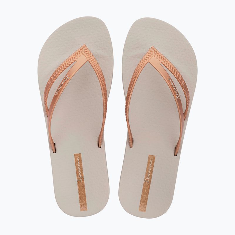 Dámske žabky Ipanema Bossa Soft V beige/gold 2