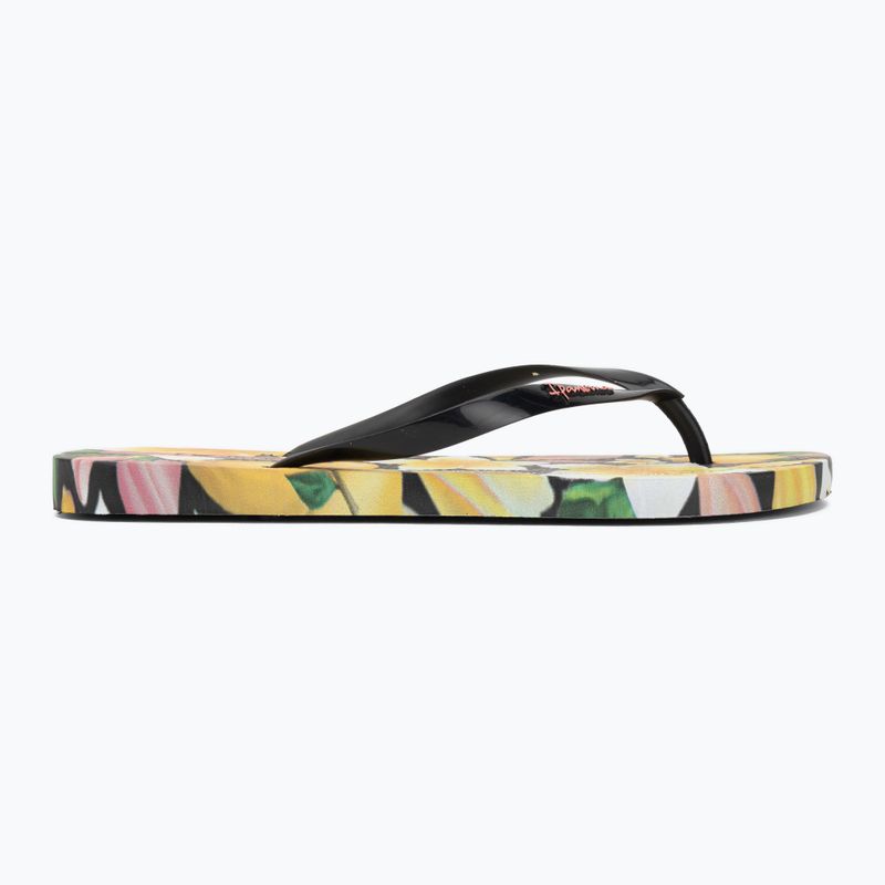 Dámske žabky Ipanema Arte black/yellow/pink 2