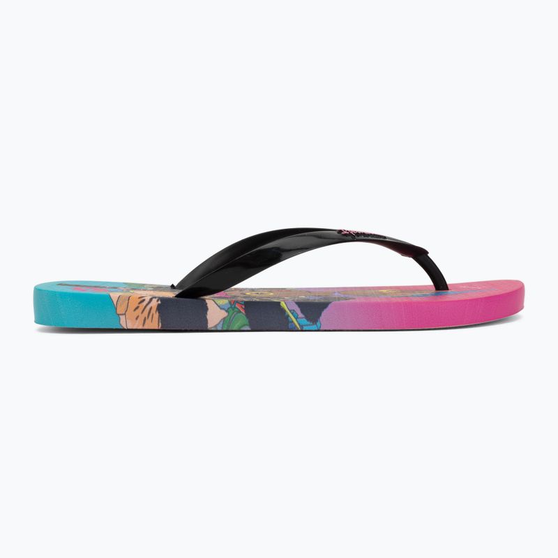 Dámske žabky Ipanema Graffiti V pink/black/blue 2