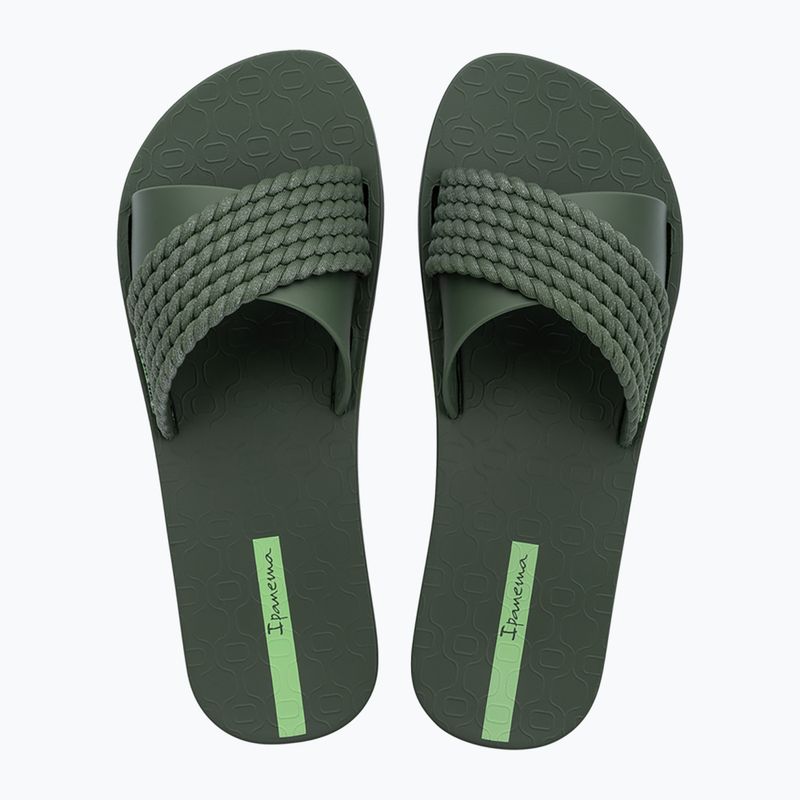 Dámske šľapky Ipanema Street II green/dark green 3