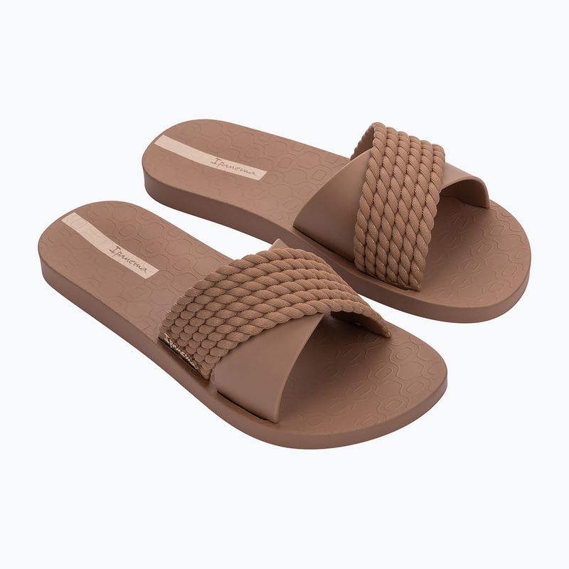 Dámske šľapky Ipanema Street II brown/brown/beige