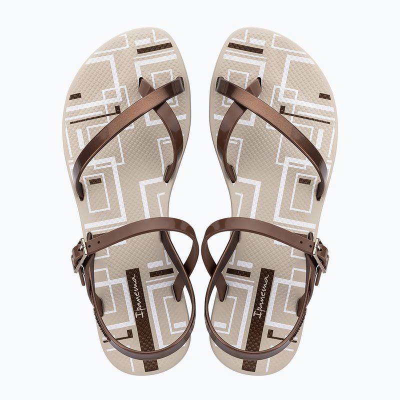 Dámske sandále Ipanema Fashion Sand VIII Beige/Metallic Pink 3