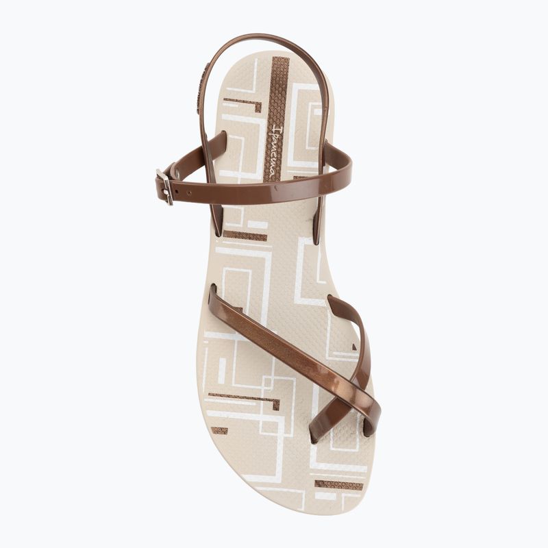 Dámske sandále Ipanema Fashion Sand VIII Beige/Metallic Pink 5