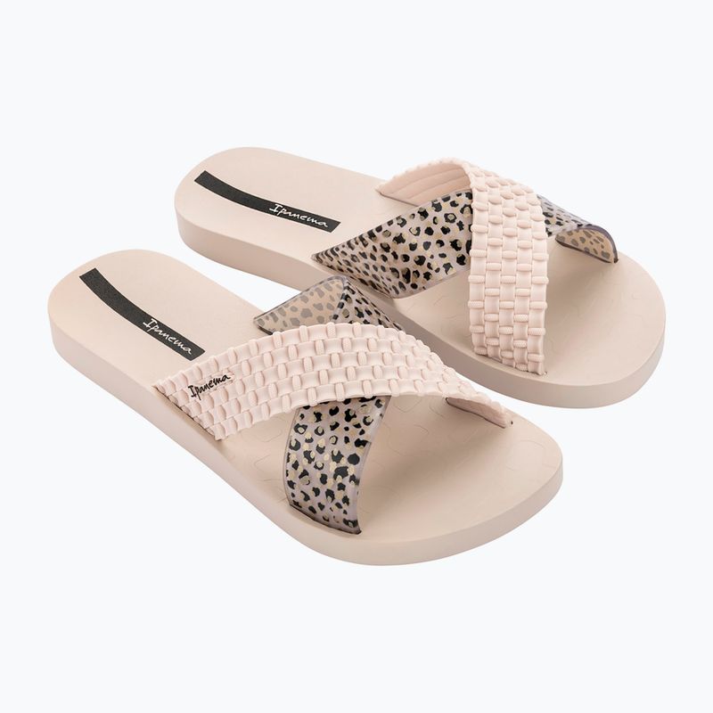 Dámske šľapky Ipanema Sense Slide beige/beige/black 2