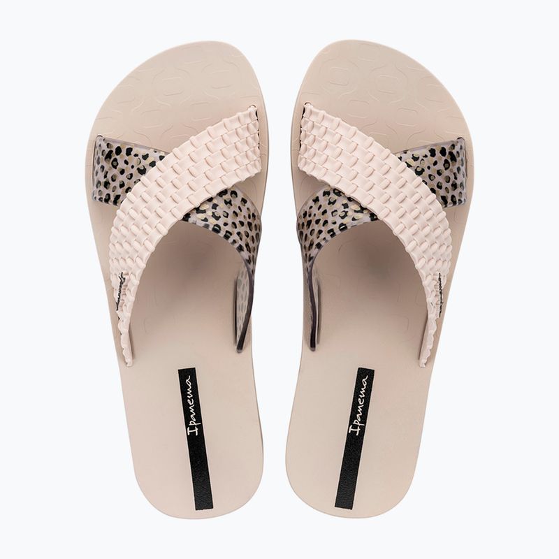 Dámske šľapky Ipanema Sense Slide beige/beige/black 3
