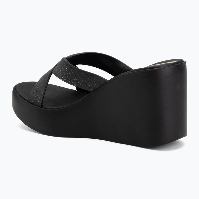 Dámske šľapky Ipanema High Fashion II Slide black/glitter/beige 3