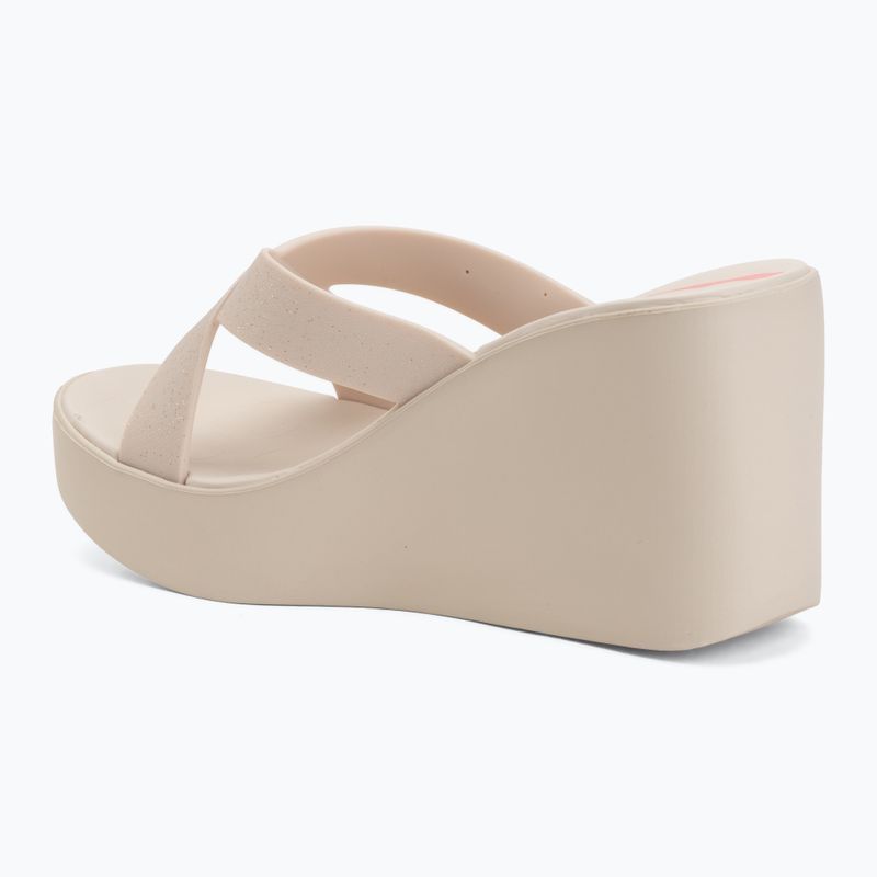 Dámske šľapky Ipanema High Fashion II Slide beige/glitter/pink 3