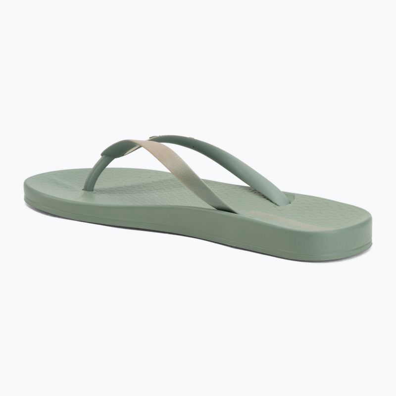 Dámske žabky Ipanema Anat Connect II green/gold 3