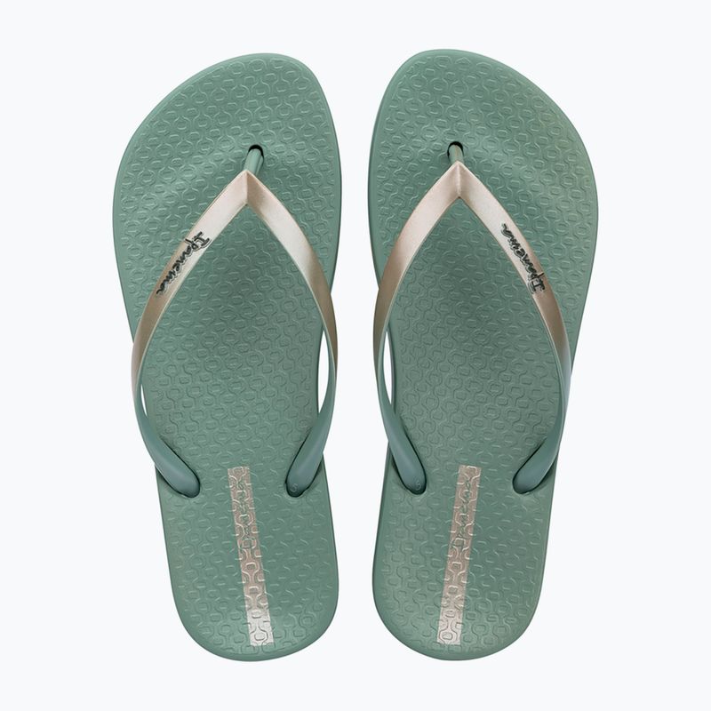 Dámske žabky Ipanema Anat Connect II green/gold 2
