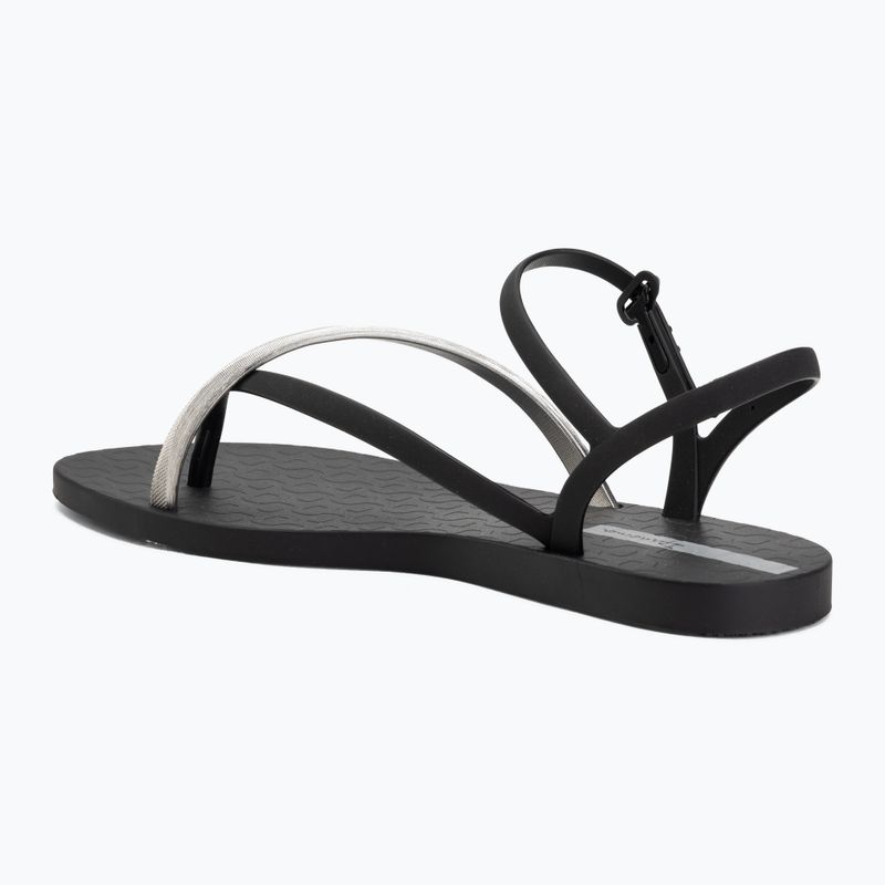 Dámske sandále Ipanema Elegancki czarny/srebrny 3