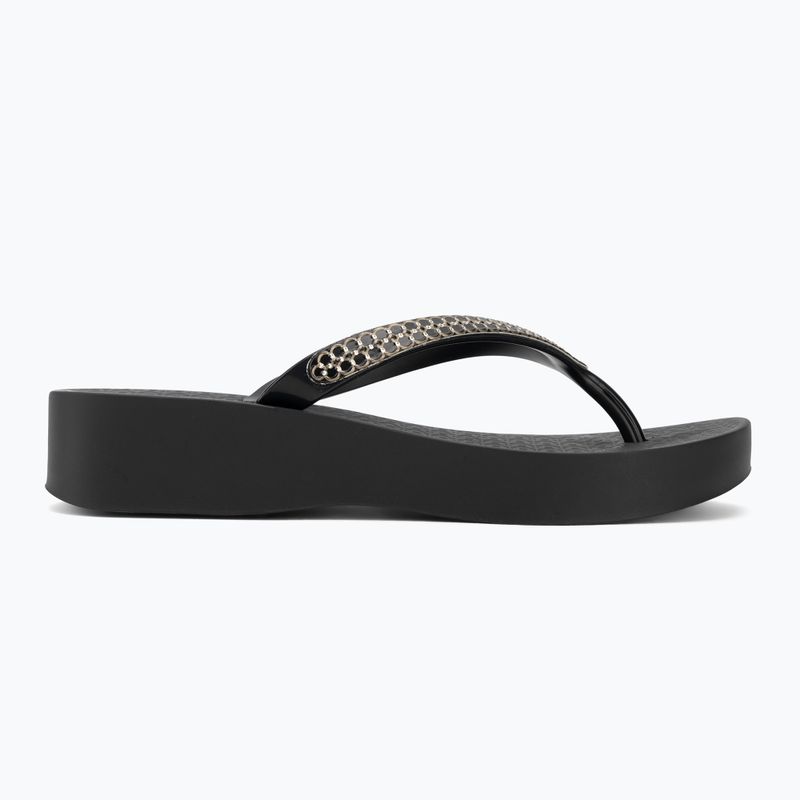 Dámske žabky Ipanema Mesh XI Plat black/black/gold 2