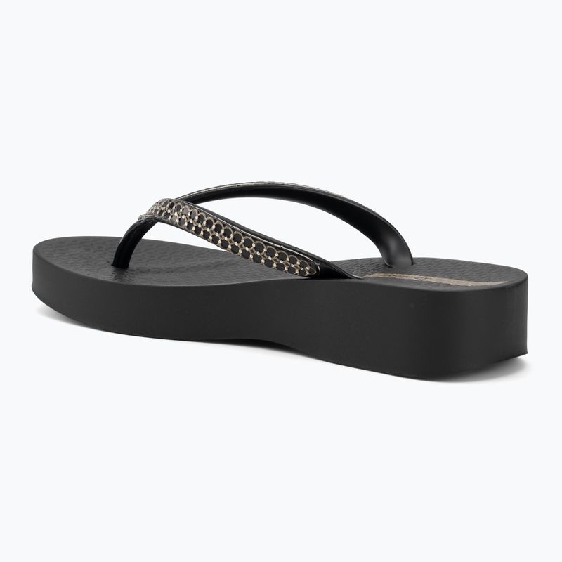Dámske žabky Ipanema Mesh XI Plat black/black/gold 3