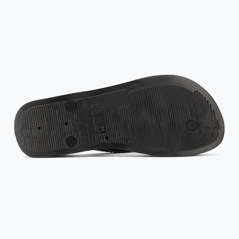 Dámske žabky Ipanema Mesh XI Plat black/black/gold 4