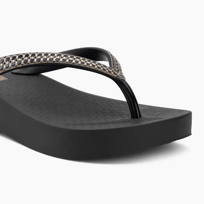 Dámske žabky Ipanema Mesh XI Plat black/black/gold 7