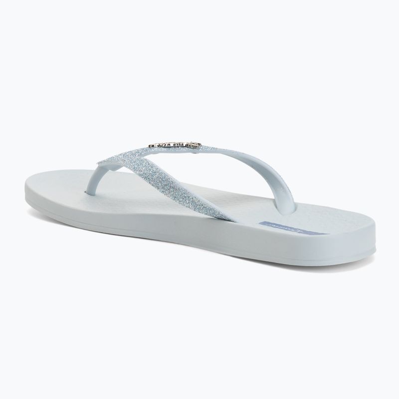 Dámske žabky Ipanema Anatomica Lolita light blue/glitter blue 3