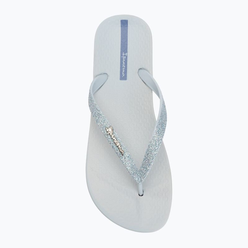 Dámske žabky Ipanema Anatomica Lolita light blue/glitter blue 5