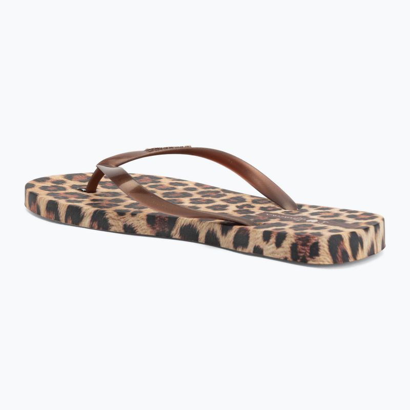 Dámske žabky Ipanema Animal Print beige/bronze/bronze 3