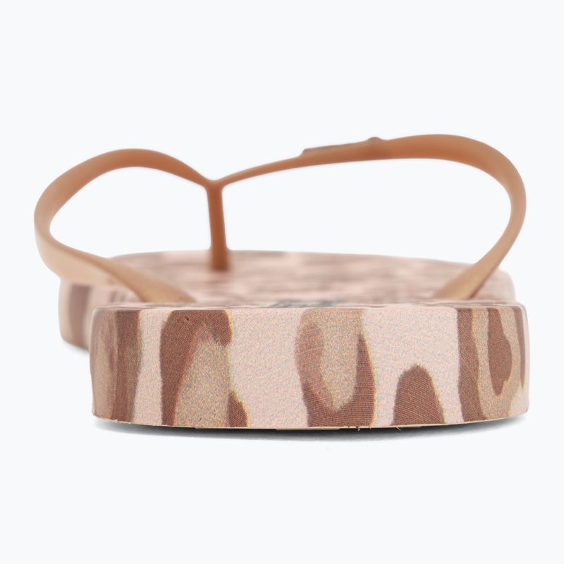 Dámske žabky Ipanema Animal Print beige/gold 5