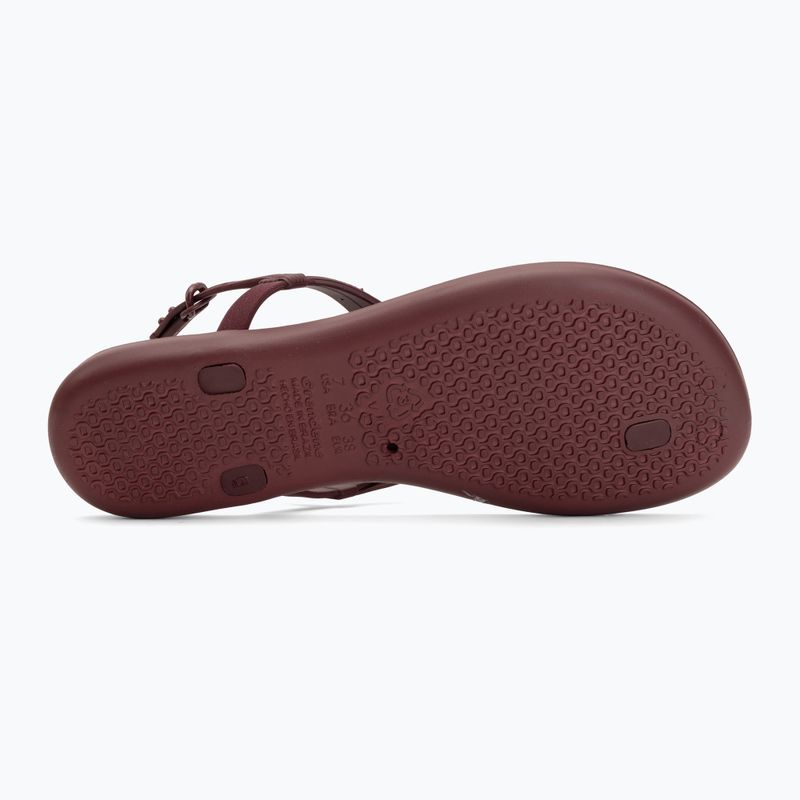 Dámske sandále Ipanema Classic Dreamy burgundy/burgundy/metallic 4