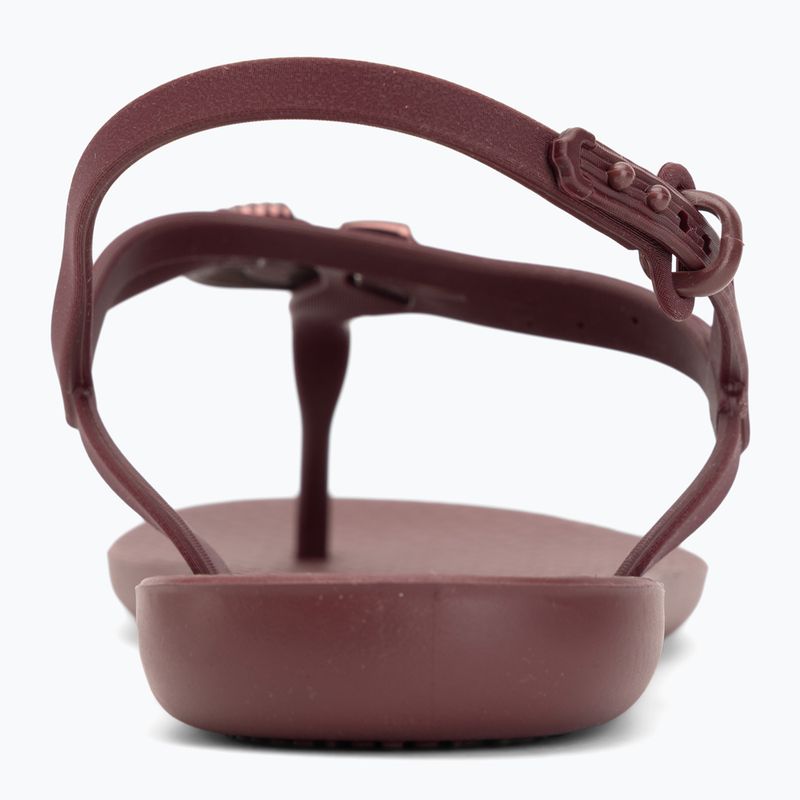 Dámske sandále Ipanema Classic Dreamy burgundy/burgundy/metallic 6