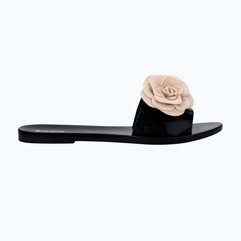 Dámske šľapky Melissa Babe Petals Ad black/beige 2