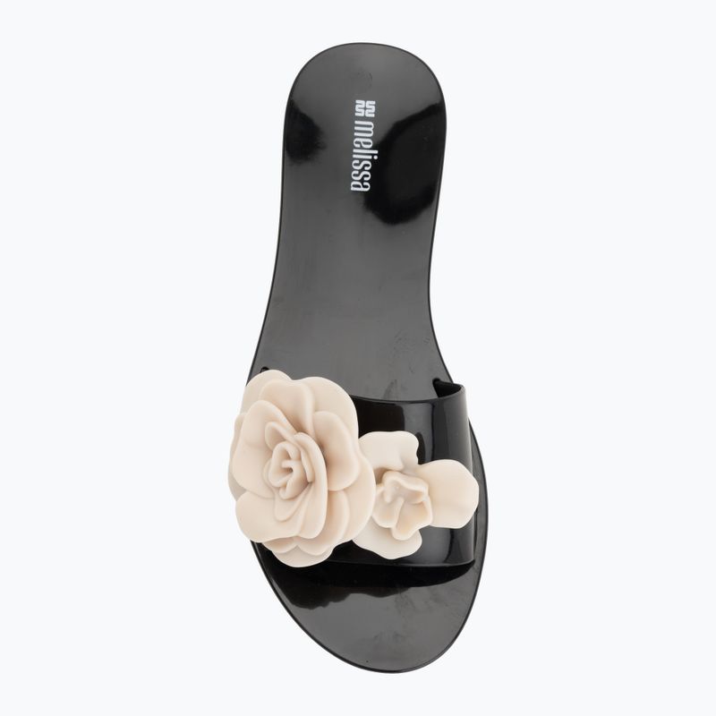 Dámske šľapky Melissa Babe Petals Ad black/beige 5