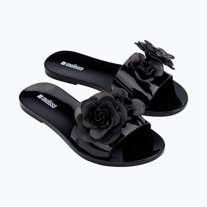Dámske šľapky Melissa Babe Petals Ad black 3