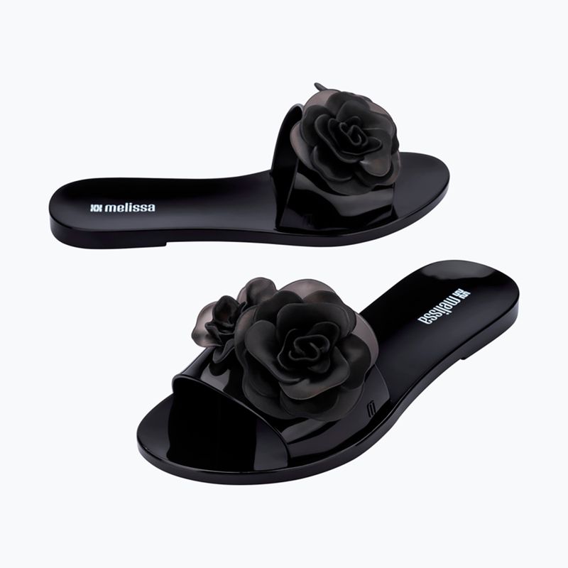 Dámske šľapky Melissa Babe Petals Ad black 4