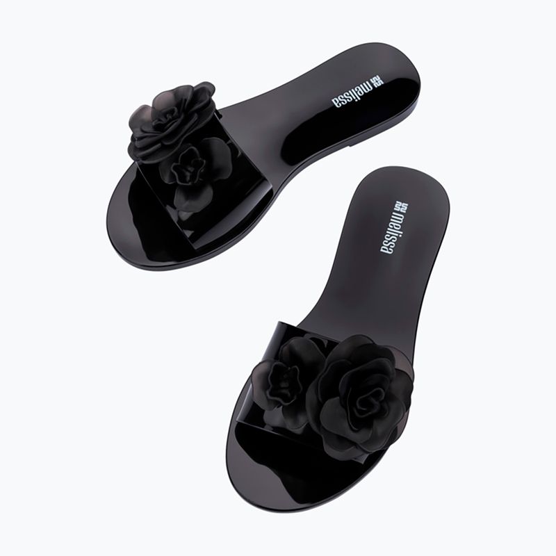 Dámske šľapky Melissa Babe Petals Ad black 5