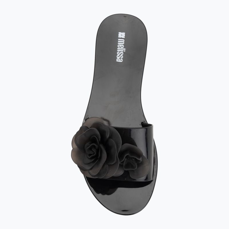 Dámske šľapky Melissa Babe Petals Ad black 5