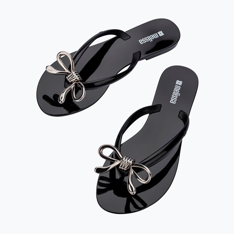 Dámske žabky Melissa Harmonic Iris Ad black/silver 5