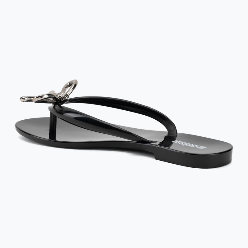 Dámske žabky Melissa Harmonic Iris Ad black/silver 3
