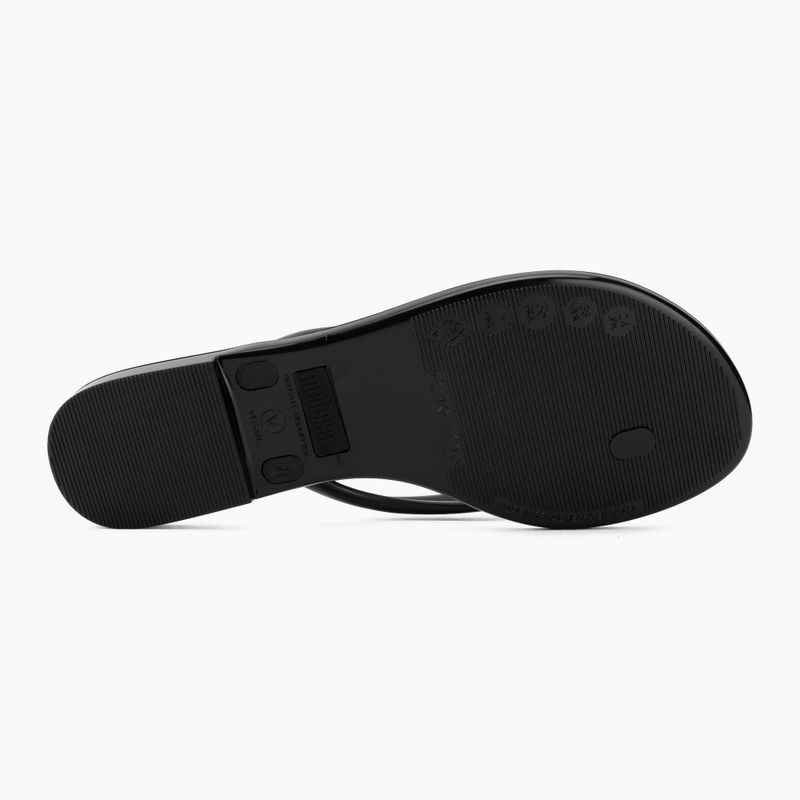 Dámske žabky Melissa Harmonic Iris Ad black/silver 4