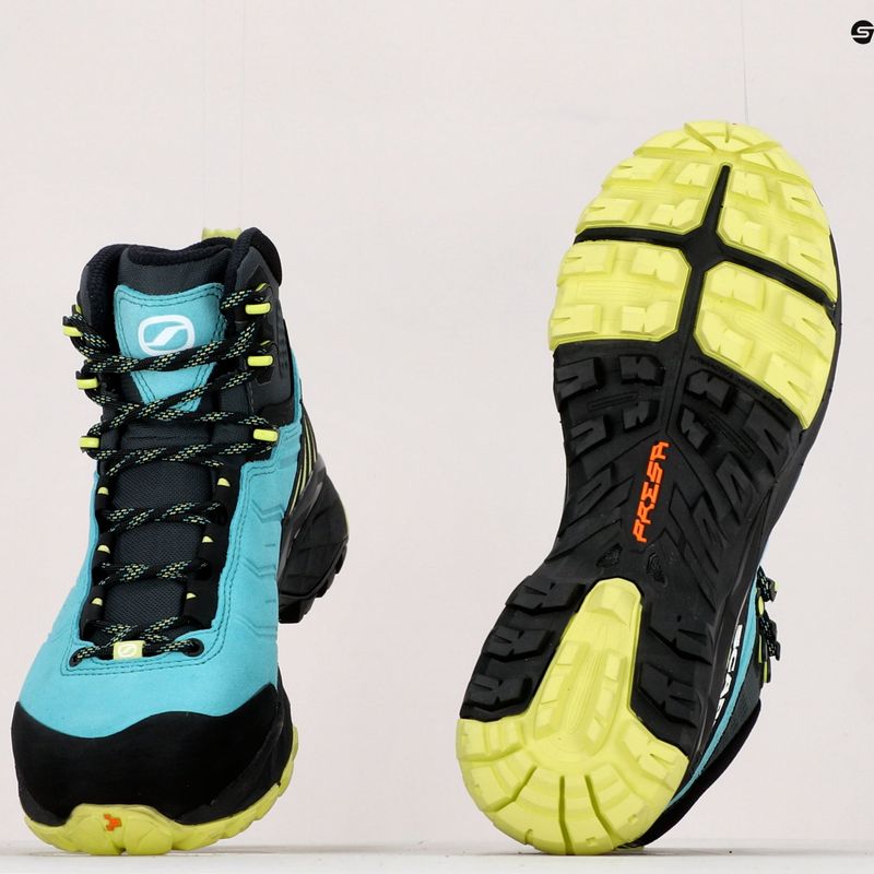 Dámske trekové topánky SCARPA Rush TRK GTX blue/black 63140 18