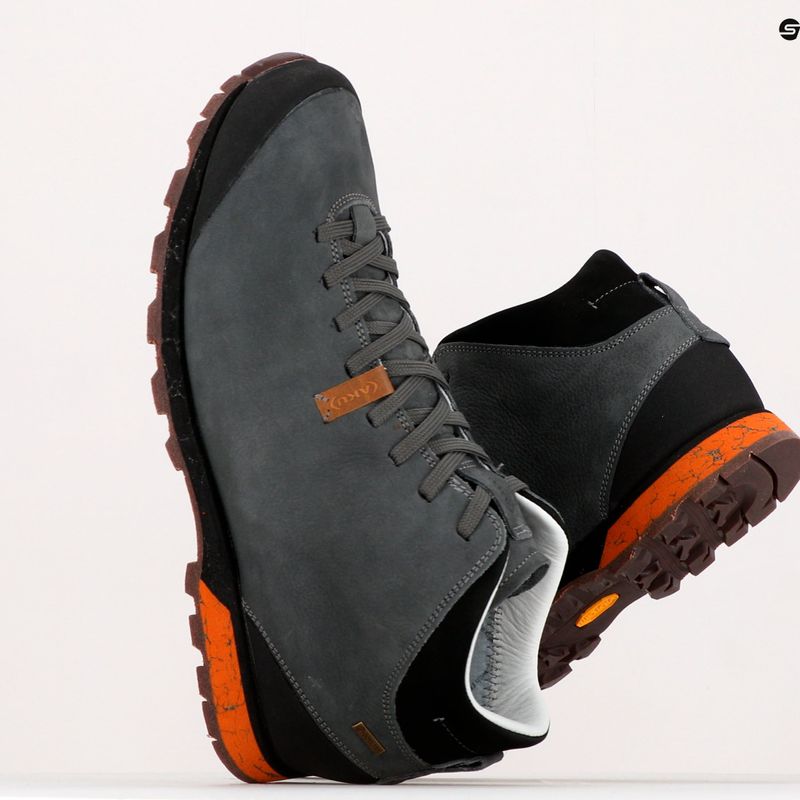 Pánske trekingové topánky AKU Bellamont III Nbk Mid GTX šedé 527-71 12