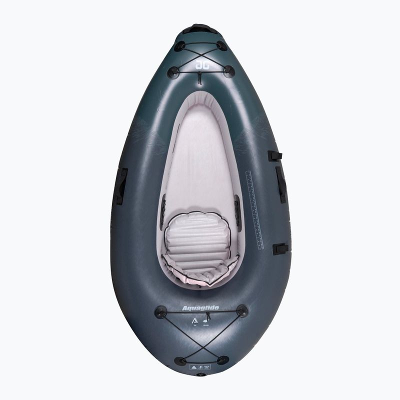 Aquaglide Backwoods Angler 75 sivý 584121108 Nafukovací kajak pre 1 osobu