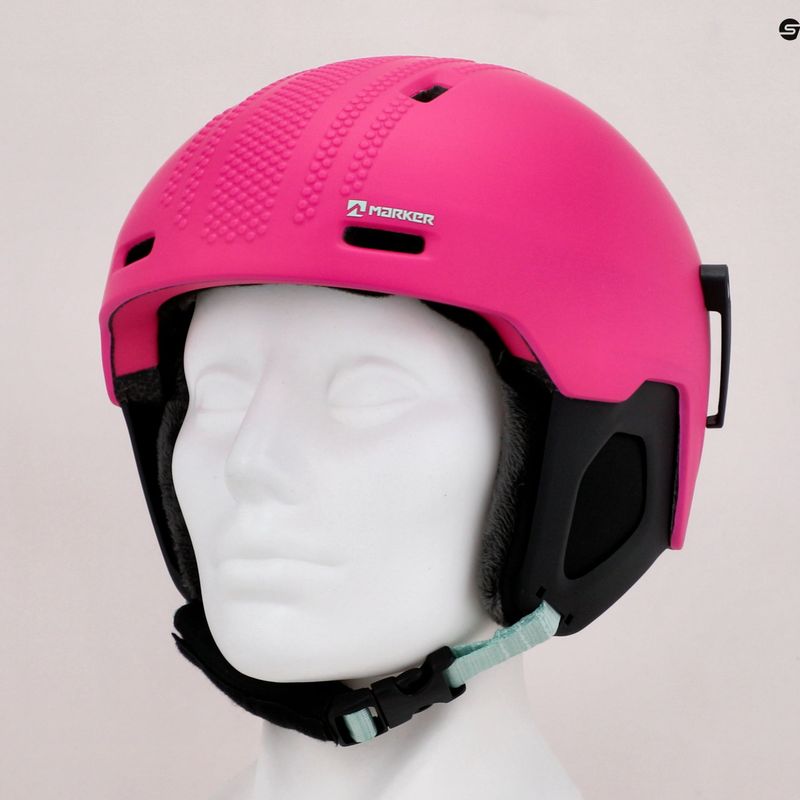 Detská lyžiarska prilba Marker Bino pink 140221.60 9
