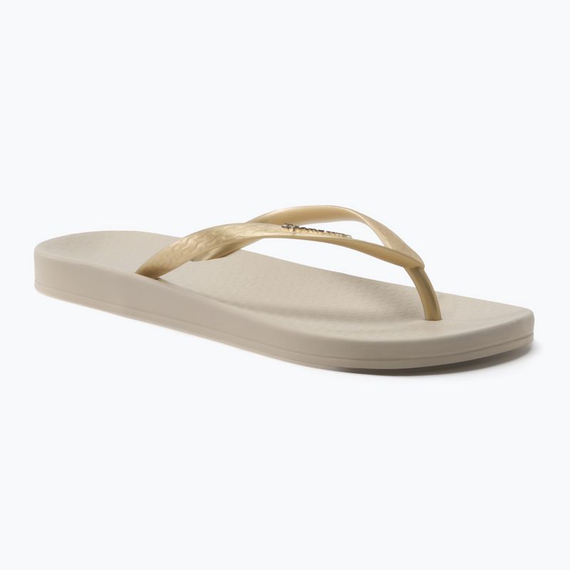 Ipanema Anat Tan beige-gold dámske žabky 81030-23097