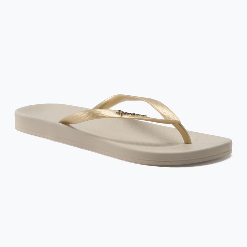 Ipanema Anat Tan beige-gold dámske žabky 81030-23097 2