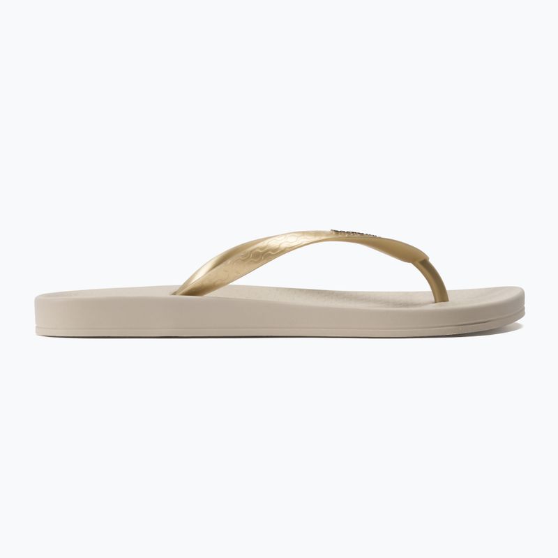 Ipanema Anat Tan beige-gold dámske žabky 81030-23097 3