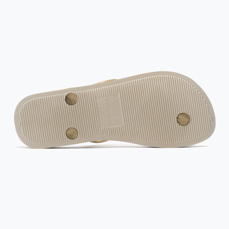 Ipanema Anat Tan beige-gold dámske žabky 81030-23097 5
