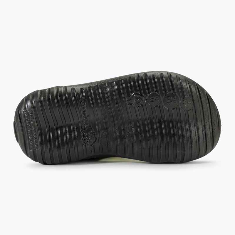 RIDER Basic Sandal V Baby black/neon yellow sandále 4