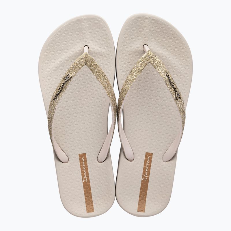 Dámske žabky Ipanema Anatomica Lolita beige 2