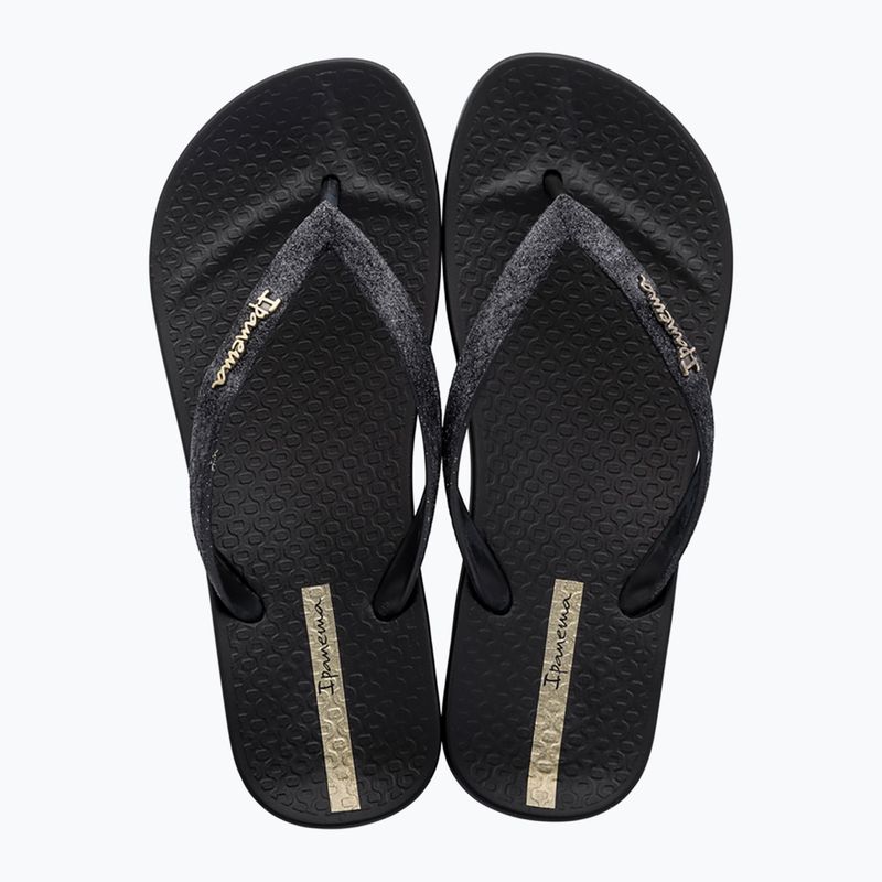Dámske žabky Ipanema Anatomica Lolita black 9