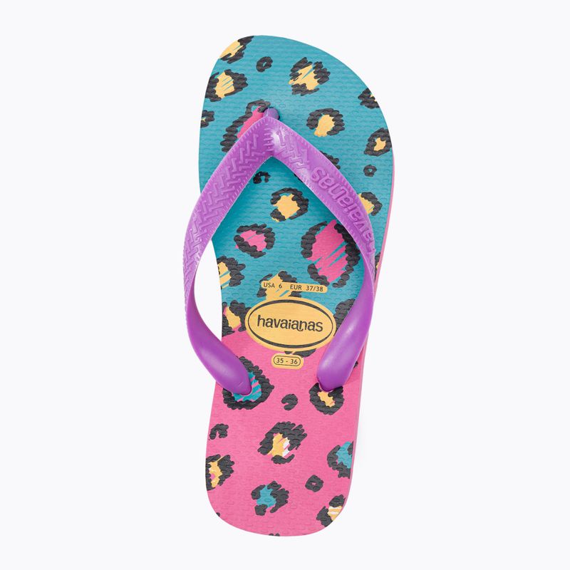 Dámske žabky Havaianas Top Animals pink H4132920 6
