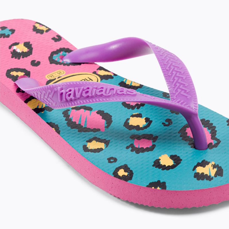 Dámske žabky Havaianas Top Animals pink H4132920 7