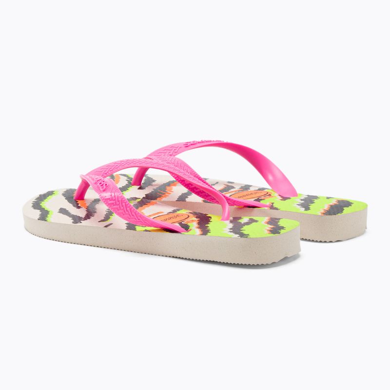 Dámske žabky Havaianas Top Animals beige H4132920 3